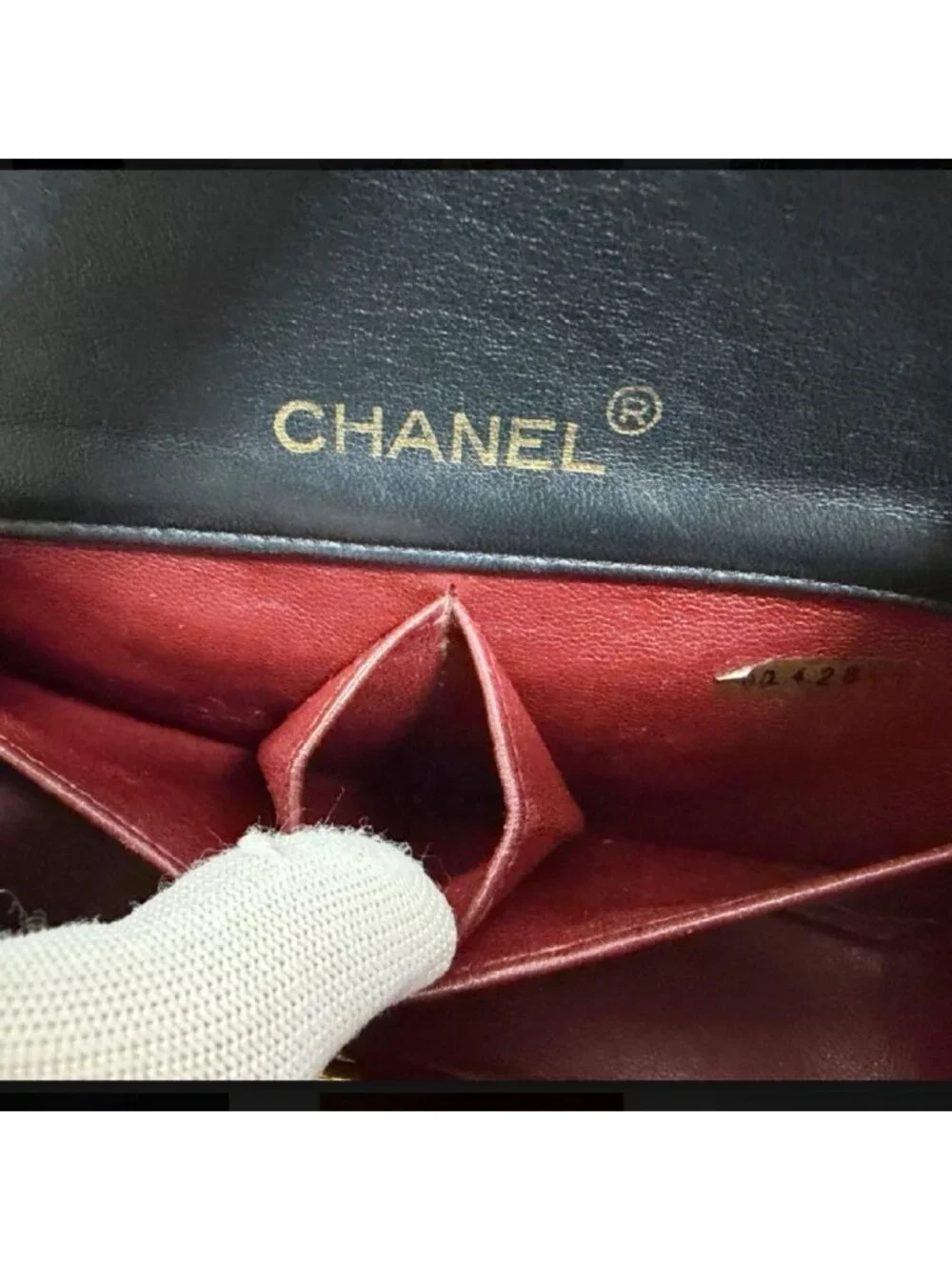 Chanel Lambskin Full Flap Quilted Chain Shoulder